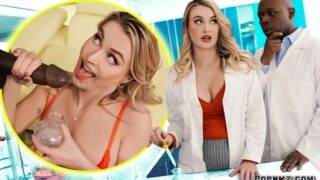 [BBCParadise] Natalia Starr – Its for Research MILF Scientist Milks BBC Lab Partner